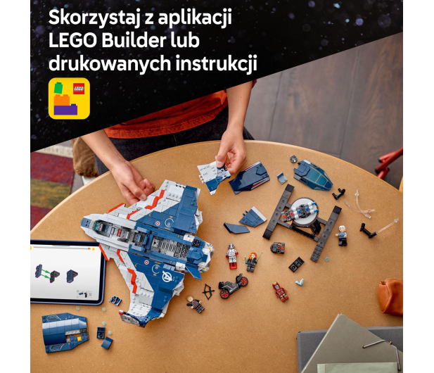 LEGO Super Heroes 76325 Avengers: Czas Ultrona — Quinjet - 1331730 - zdjęcie 8